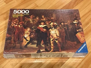 NUEVO Rompecabezas Ravensburger 1977 vintage Rembrandt The Night Watch 5000 piezas - Imagen 1 de 7