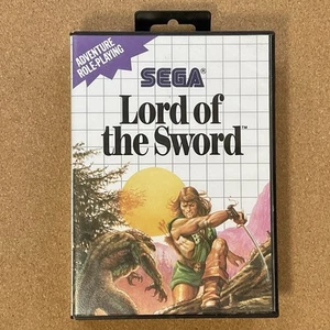 Lord of the Sword (Sega Master System, SMS, 1988) Vintage, Complete W/ Manual - Picture 1 of 5