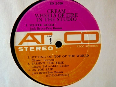 Cream – Wheels Of Fire   2 x Vinyl, LP, Album, Stereo, Pitman Pressing  G+ Foto 1 de 4