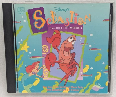 Disneys Sebastian The Little Mermaid Caribbean Music Party (CD, 1990) Foto 1 de 4