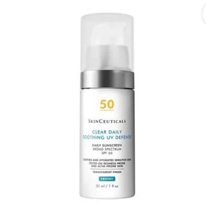 SkinCeuticals Clear Daily Soothing UV Defense SPF50 30ml/1 fl oz new w/o box - Picture 1 of 9