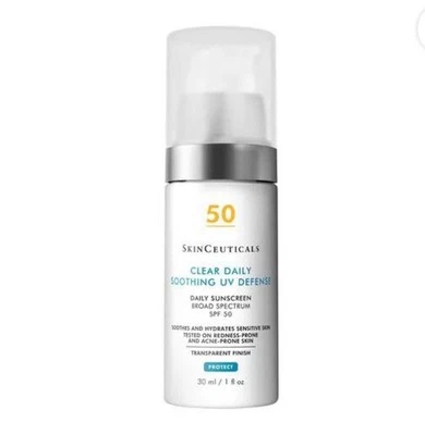 SkinCeuticals Clear Daily Soothing UV Defense SPF50 30ml/1 fl oz new w/o box - Image 1 of 4