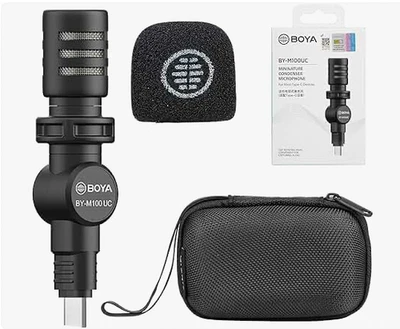 !!NEU & ovp!! BOYA Condenser Micro "by-m100uc" USB-C (NP 50€) - Bild 1 von 4