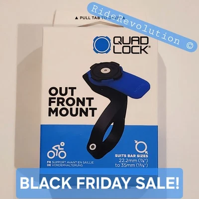 QUAD LOCK Out Front Mount (mountain bike/bicycle) NEW IN BOX (FREE SHIPPING!) - Image 1 of 4