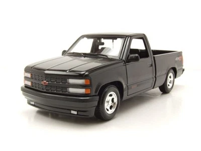 Chevrolet 454 Ss Pick-Up 1993 Negro Coche a Escala 1:24 Maisto - Imagen 1 de 4