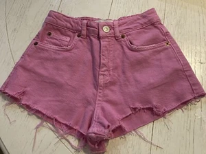 ZARA SHORTS SIZE KIDS 9 Pink - Picture 1 of 4