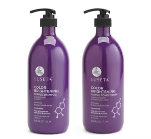 Luseta Color Brightening Purple Shampoo & Conditioner Duo Set 33.8 fl oz New - Picture 1 of 1