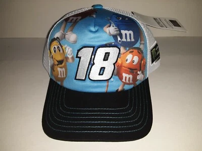 Gorra Kyle Busch #18 2019 2X Champion Mesh Trucker Personaje Foto 1 de 4