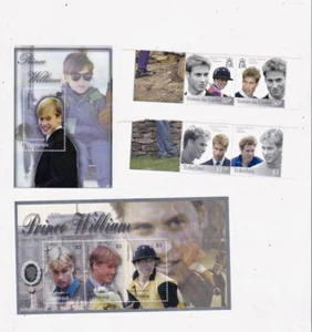 DOMINICA ~ TOKELAU ~ TRISTAN DA CUNHA ~ PRINZ WILLIAM GEBURTSTAG BRIEFMARKEN POSTFRISCH  - Bild 1 von 2