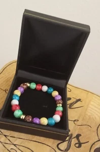 "Seven Chakra" Energy Bracelet ~ Free Shipping! ☆ NWOT - Picture 1 of 7