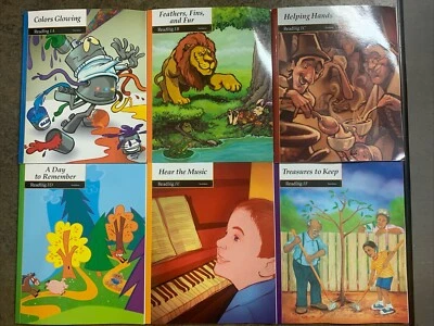 Bob Jones Reading 1 Student Text Set - 6 Books  (3rd Edition) BJU 1st Grade - Image 1 of 4