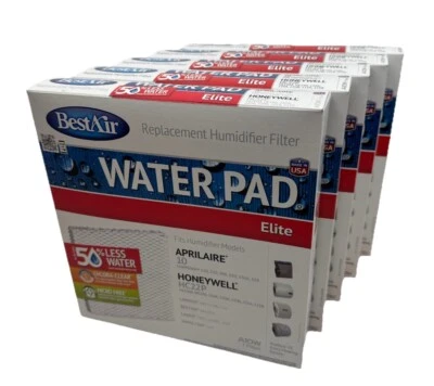 Lote de los 5 mejores filtros humidificador de repuesto de almohadilla de agua de aire Elite A10W Foto 1 de 4