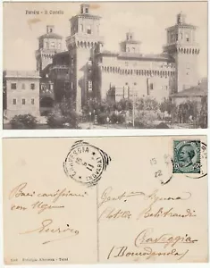 FERRARA - IL CASTELLO - VIAGG. 1911 -88112- - Picture 1 of 1