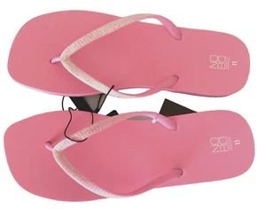 NOBO NO BOUNDARIES Glittery Pink Foam Single Flip-Flop Sandals Sz 11 - Picture 1 of 6