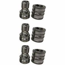 Stainless Steel Garden Hose Quick Connect Garden Hose Connector Kit