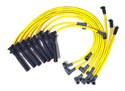 LS 400 4.0L V8 90-98 High Performance 10 mm Yellow Spark Plug Wire Set 23022Y - Image 1 of 2