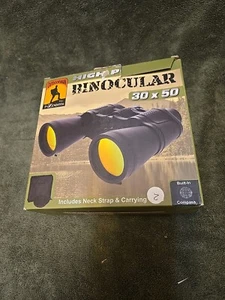 I-Zoom High Power Binocular 30x50 W/Built in Compass - Picture 1 of 5
