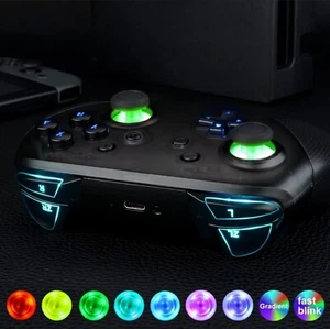 Multi-Colors Luminated Classic Symbol Buttons DTFS LED Kit for NS Pro Controller - Picture 1 of 5