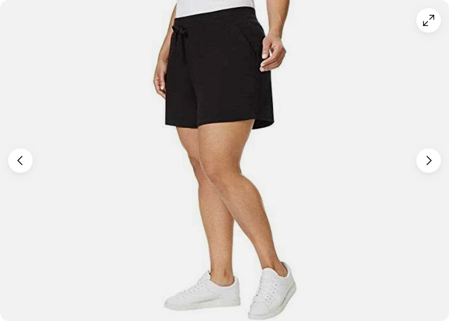 32 Degrees Cool Women 2pack Pull on Shorts Black/heather Nirvana S