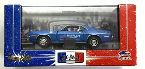 M2 Machines - Auto Drags - Blue 1971 Plymouth Cuda 383 - 1:64 - 10-06 - Neu #2 - Bild 1 von 2