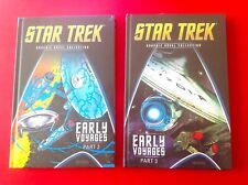 Star Trek Eaglemoss UK Early Voyages Hardcover 2 Book Lot Graphic Novels IDW