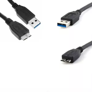 5xCavo Cavetto usb3.0 per Hard Disk Esterno portatile Toshiba Maxtor Wd Verbatim - Foto 1 di 7