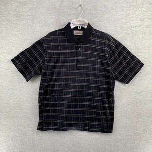 Camisa polo grande para hombre Daniel Cremieux colección negra - Imagen 1 de 8