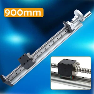 36" Manueller Linearantrieb Kugelumlaufspindel Schiebetisch 900 mm Hub mit Handrad USA - Bild 1 von 12