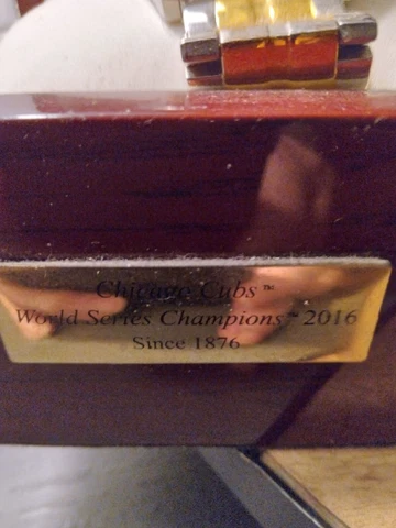 Chicago CUBS WORLD SERIES WATCH STILL IN CASE Cover