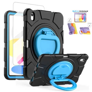 Case For iPad A16 11 in/iPad 10th Gen 10.9 in Heavy Duty Shockproof Stand Cover - Picture 1 of 25