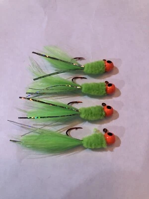 JIGS BY SHINE hand tied crappie jigs