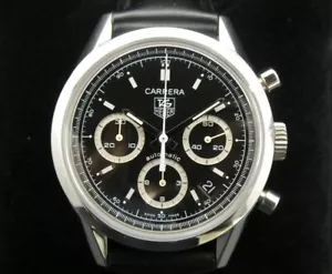 Tag Heuer Carrera Calibre 17 Automatic Chronograph 200m Swiss Made CV2113-0 - Picture 1 of 14