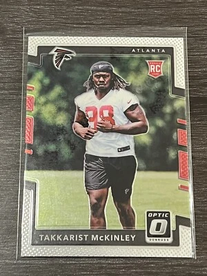 2017 Panini Donruss Optic Base #150 Takkarist McKinley RC Atlanta Falcons - Image 1 of 2