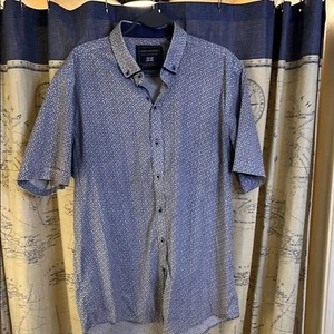 Guide London Premium Range blau Kurzarm Hemd Stretchstoff #0158 XL - Bild 1 von 8