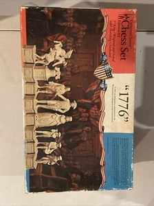 Vintage  1776 Bicentennial Collector Series Edition VI CHESS SET - Complete - Picture 1 of 12