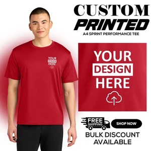 T-Shirt A4 Sprint Performance Sommer Sport individuell bedruckt Geschenk für Ihn A4N3402 - Bild 1 von 12