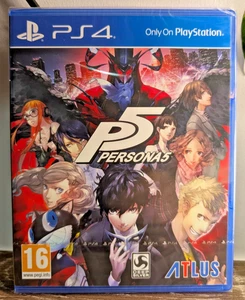 Persona 5 PS4 PlayStation 4 PEGI Version Brand New Sealed Atlus JRPG Classic - Bild 1 von 6