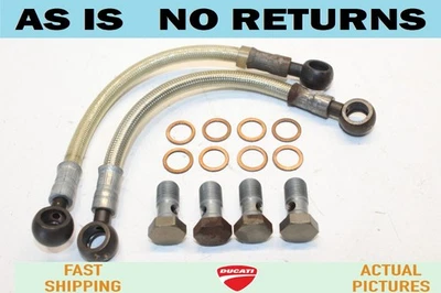 Juego de línea de bomba de aceite Ducati 900 1996 culata OEM Foto 1 de 4