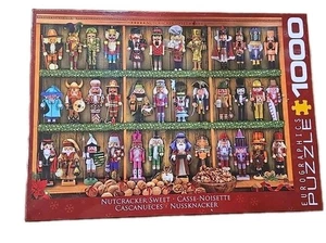 NIB Eurographics Nutcracker Sweet 1000 Piece Jigsaw Puzzle Christmas Holiday  - Picture 1 of 3