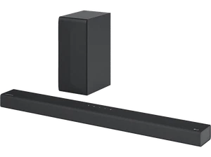 Barra de sonido - LG S60Q, Bluetooth, Subwoofer Inalámbrico, 300 W, Negro - Imagen 1 de 12