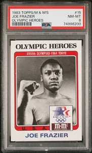 Joe Frazier #15 1983-84 Topps M&M's Olympic Heroes PSA 8 5644 - Picture 1 of 2