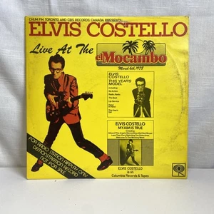 Elvis Costello Live At The El Mocambo Canada White Label Promo LP - Foto 1 di 6
