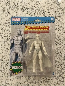 Marvel Legends West Coast Avengers Vision Retro Card New Sealed Hasbro  - Picture 1 of 10