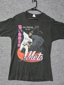 Camisa De Colección de los Mets de Nueva York Dwight Gooden Puntada Única MLB Salem Deportes Grande  - Imagen 1 de 6