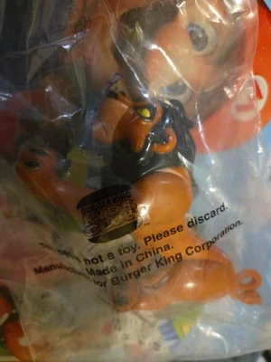 "Scar" Sealed 1994 Burger King Disney's The Lion King Toy - Изображение 1 из 2