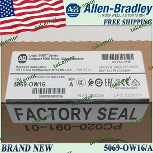 1PC New in Box 5069-OW16/A AB 5069OW16 SerA Compact 5000 Relay Output Module US - Picture 1 of 8