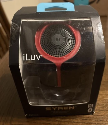 Altavoz portátil Bluetooth iLuv Syren con fácil emparejamiento asistido por NFC ¡NUEVO EN CAJA! Foto 1 de 4