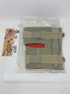 Thermoskin Hinged Knee Wrap/Brace Beige United Pacific Size: 6 XL Open Box Clean - Picture 1 of 7