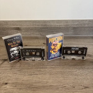 Orson Welles Reads War of the Worlds EMPIRE Promo Cassette & Popcorn Movie Music - Picture 1 of 3