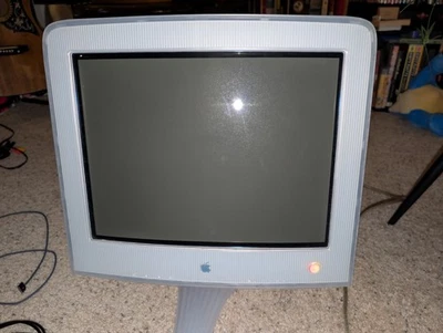 Pantalla Apple Studio 17 pulgadas CRT Grafito Estado de Funcionamiento Foto 1 de 4